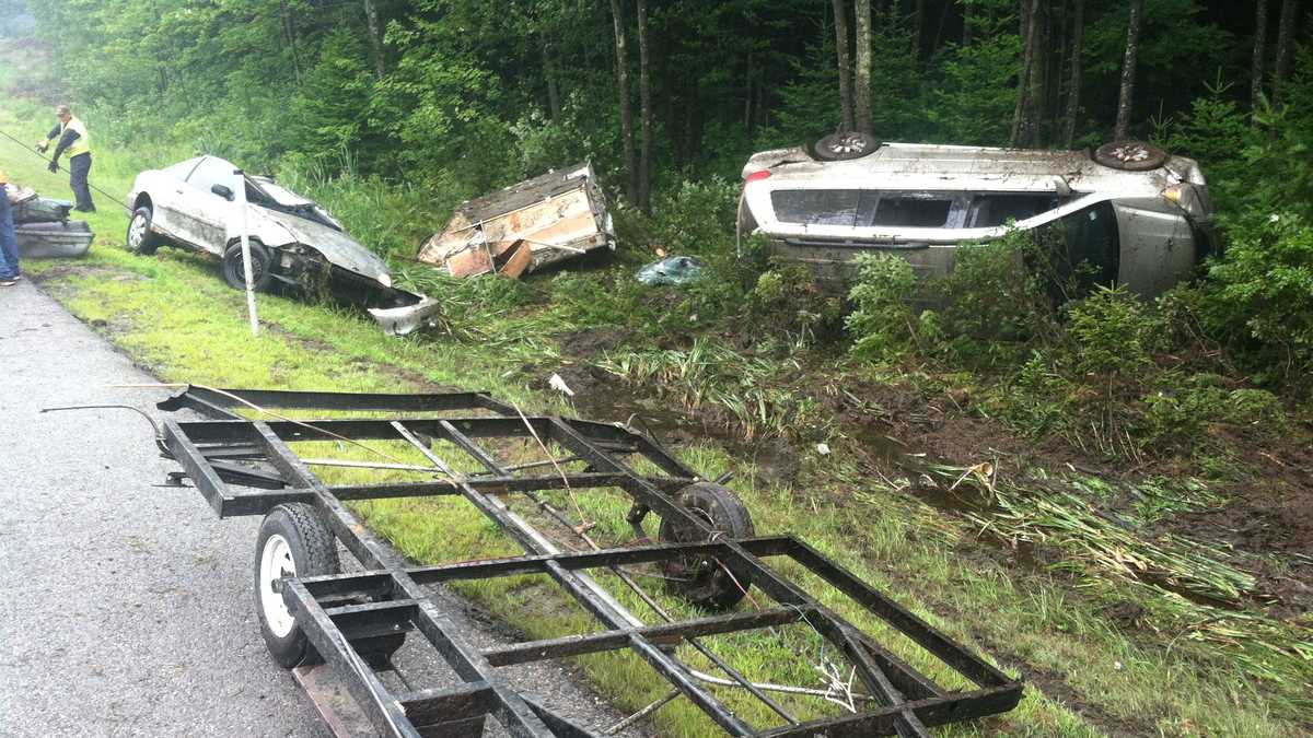 Photos One hurt in Freeport crash