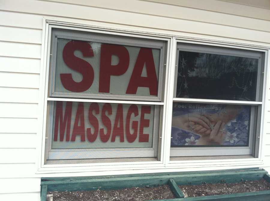 Unlicensed massage business shut down