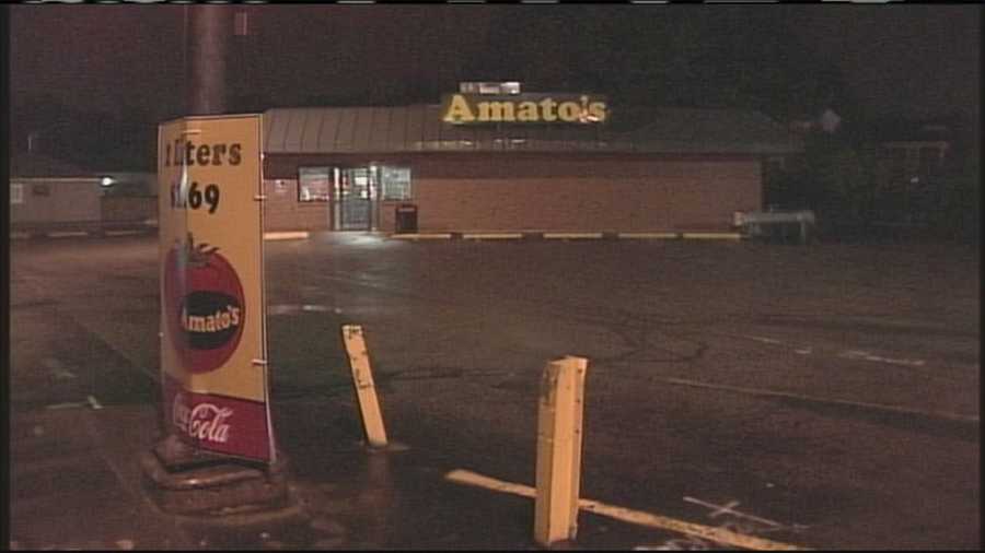 Police say two Amato's employees were robbed shortly after they left work for the night.