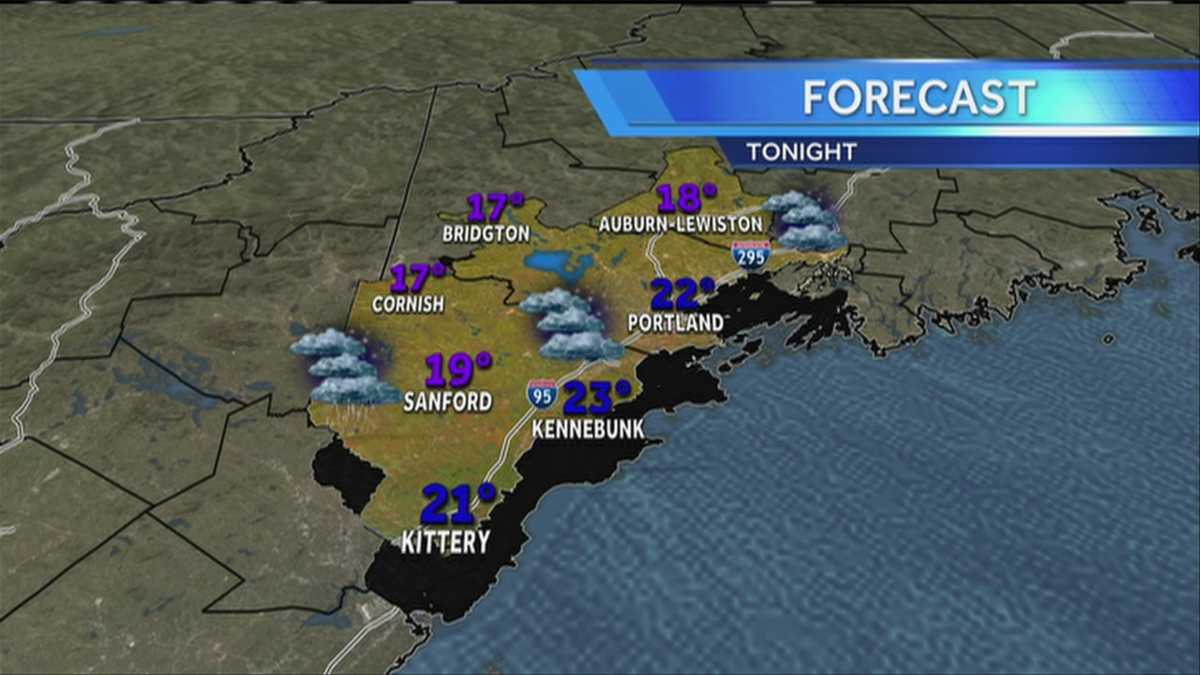 Images Coldest weather of season moves into Maine