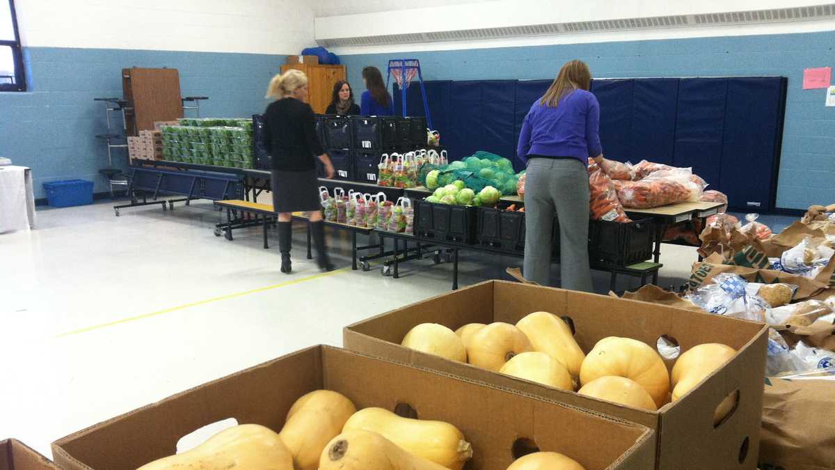 Food pantry opens in Biddeford school