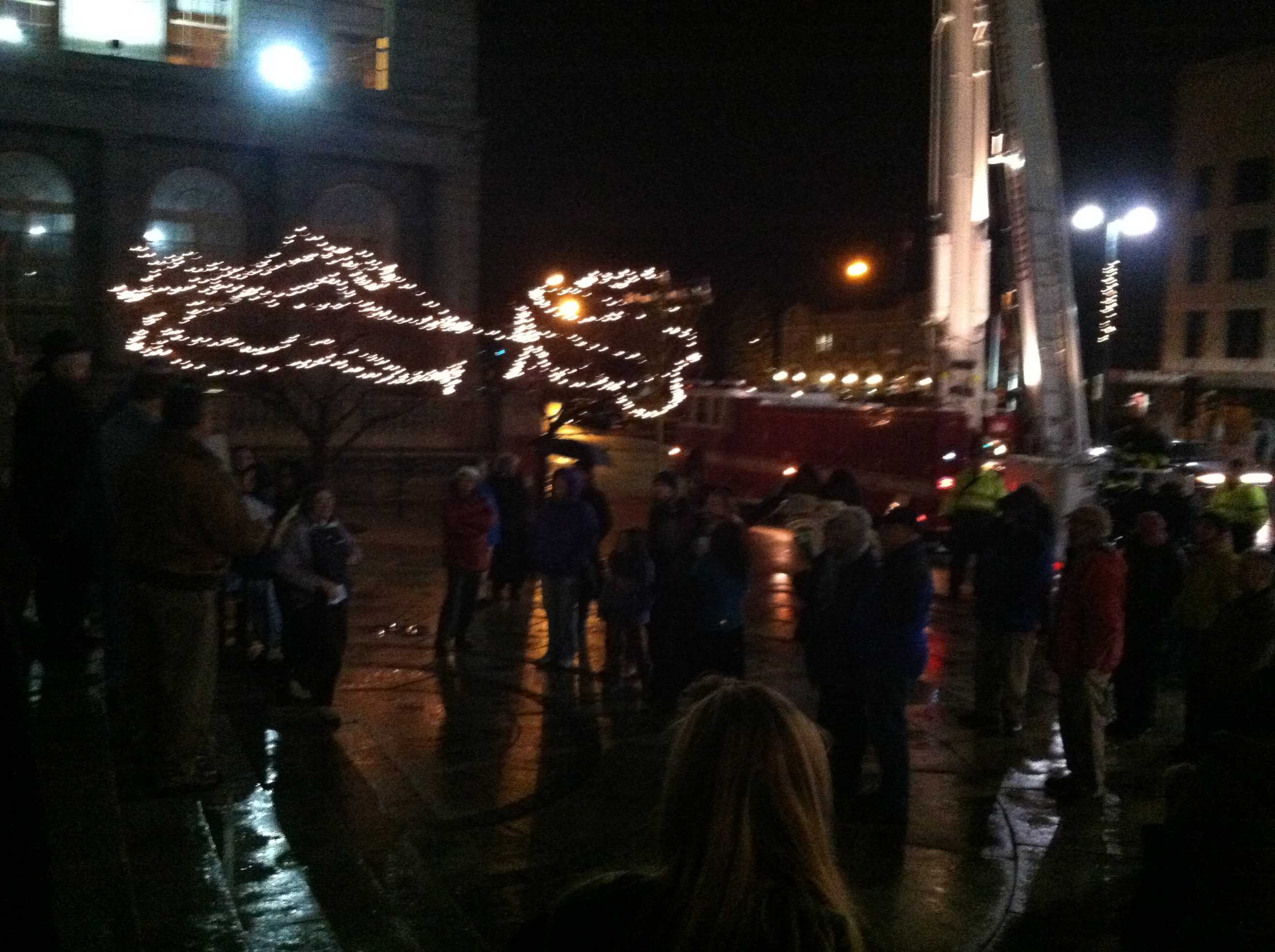 Menorah Lighting Marks Hanukkah's Start