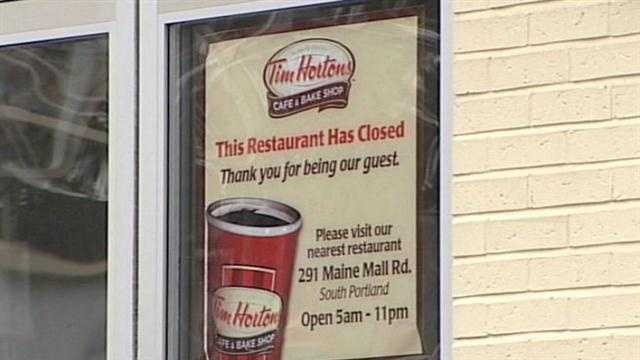 Tim Hortons closes 6 Maine locations