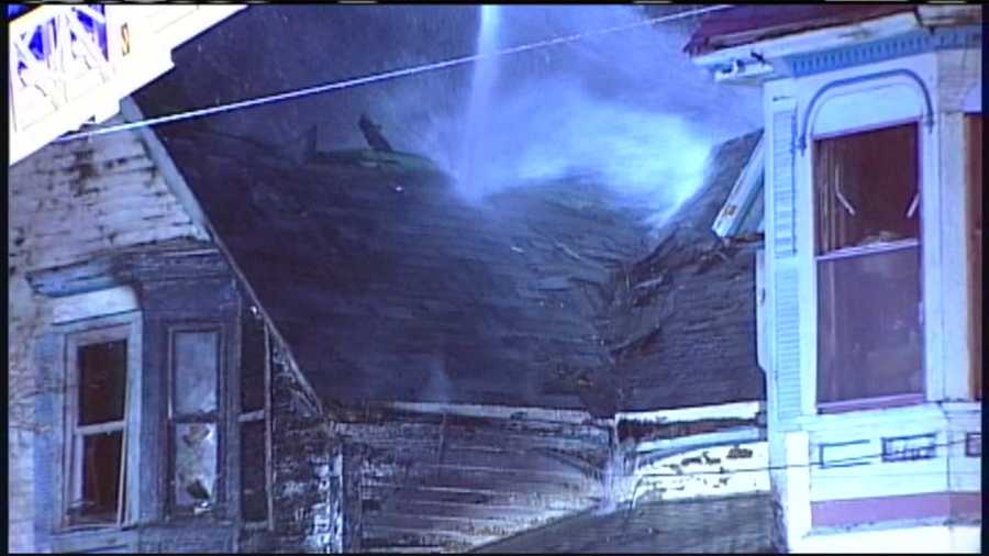 Portland fire investigators are trying to figure out what caused a three-alarm fire at 84 Irving Street Sunday night, just off Forest Avenue.
