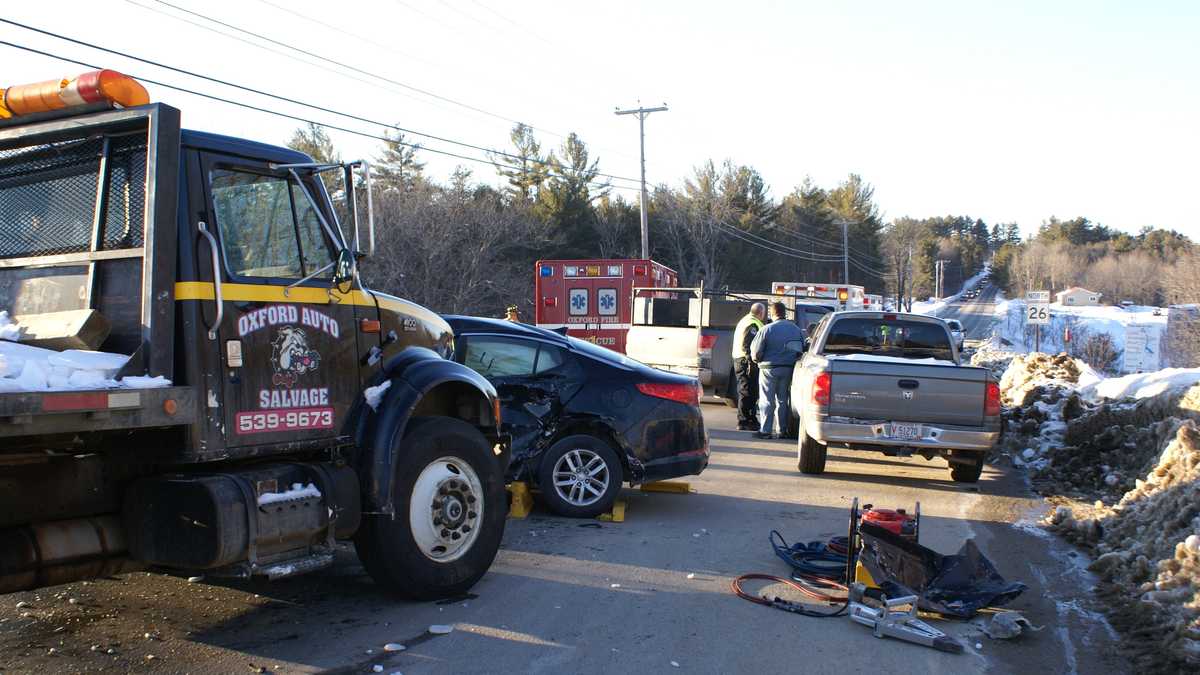 Photos Serious crash shuts down Rt. 26