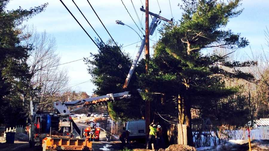 Spring Street closed in Westbrook