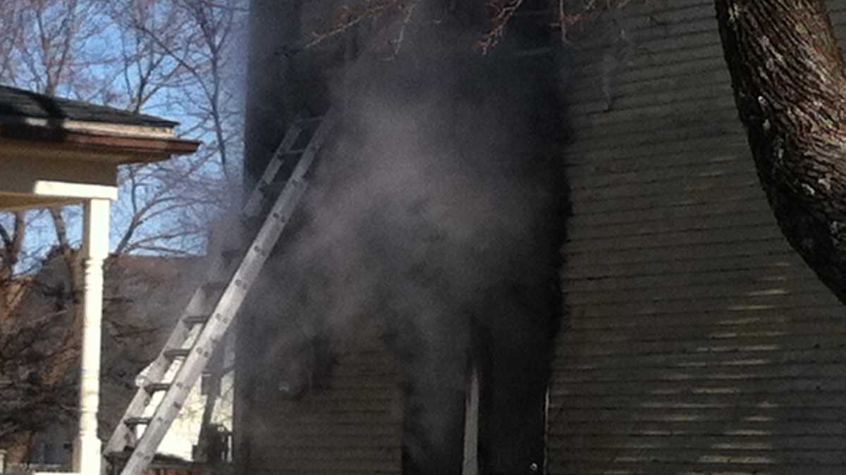 Photos: Crews battle fire in Portland