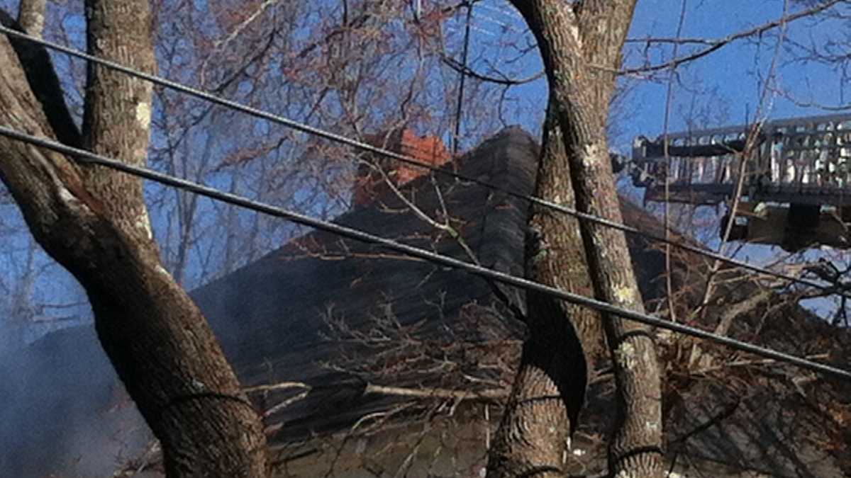 Photos: Crews battle fire in Portland