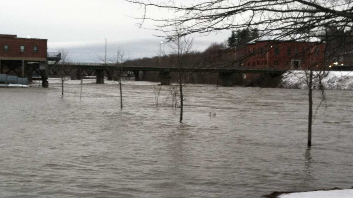 Photos Flooding across Maine