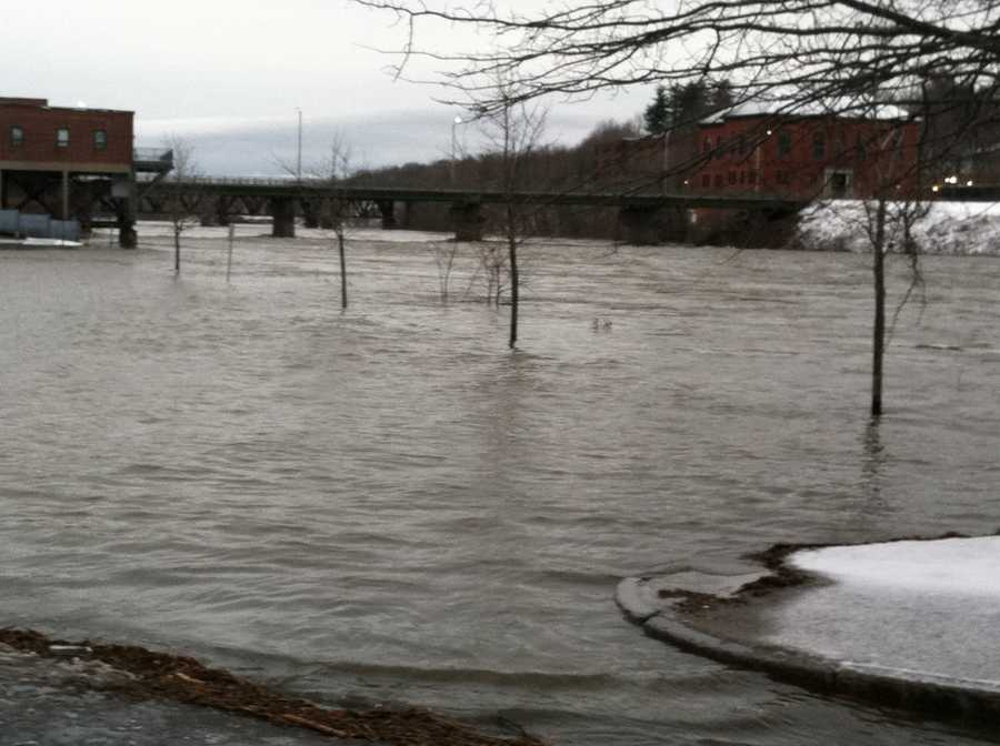Photos Flooding across Maine