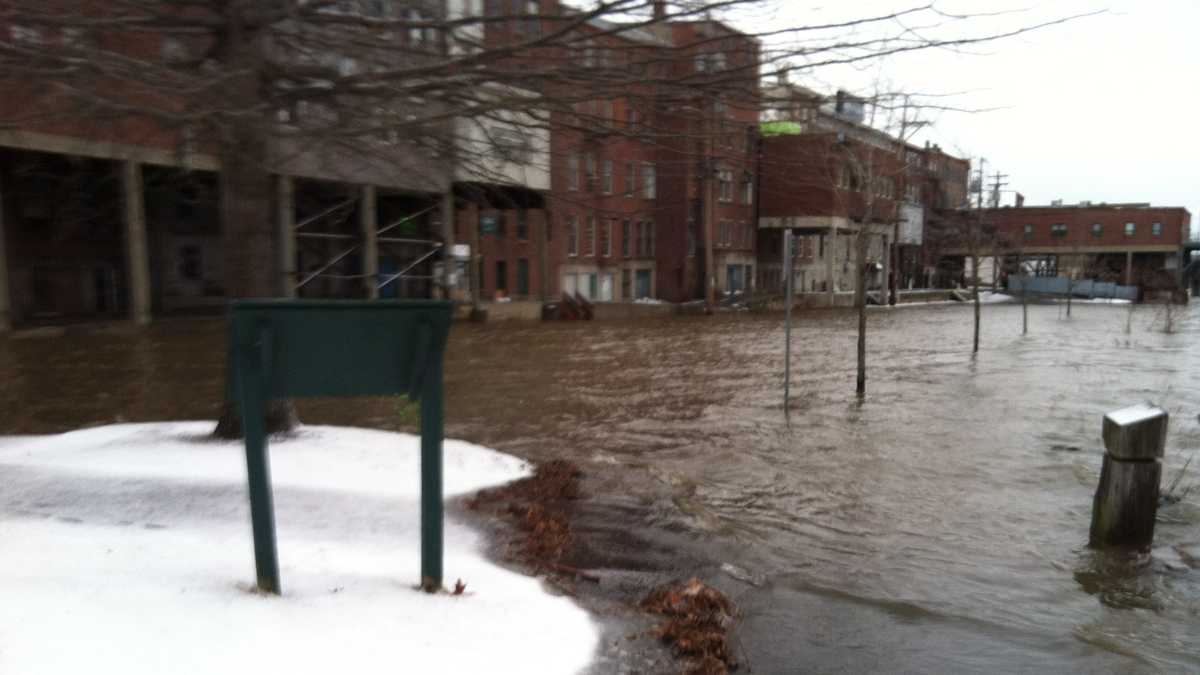 Photos Flooding across Maine