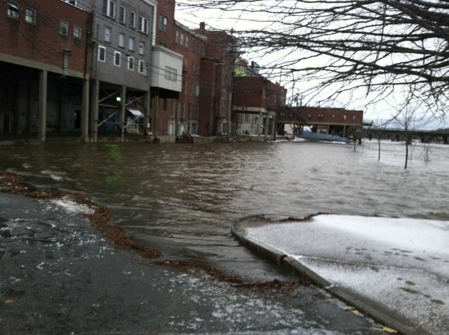 Photos Flooding across Maine