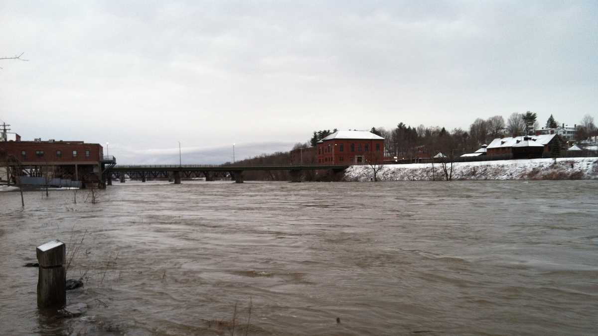 Photos Flooding across Maine