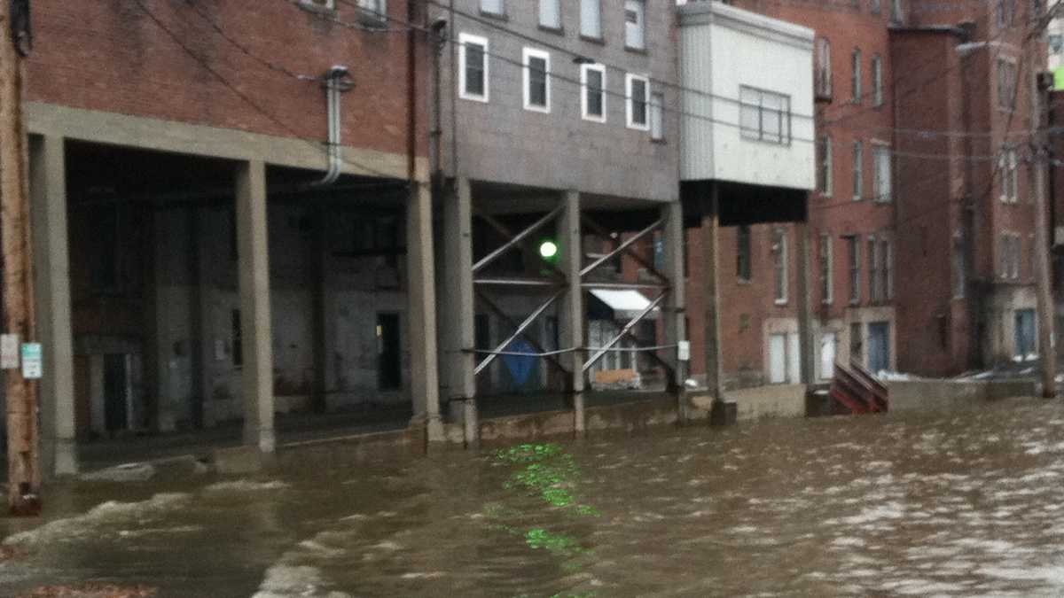 Photos Flooding across Maine