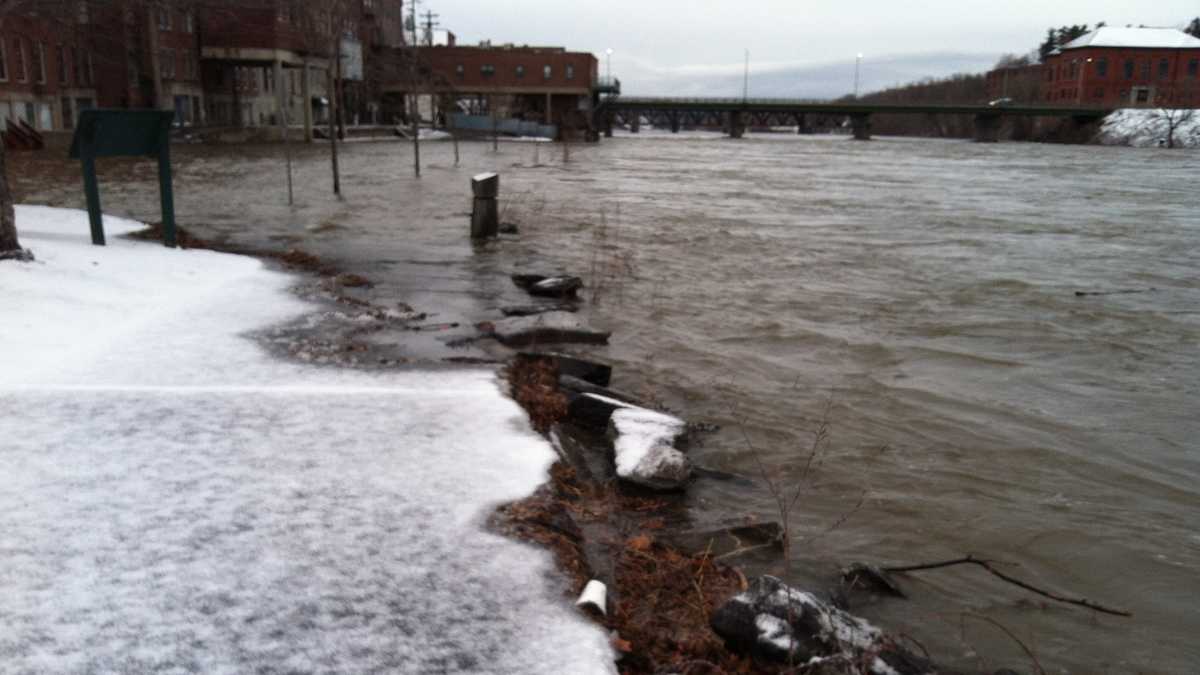 Photos Flooding across Maine