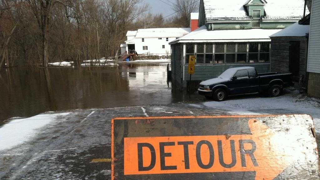 Photos Flooding across Maine