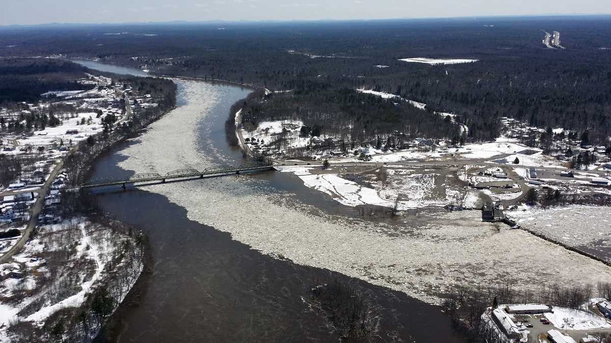Photos Flooding across Maine