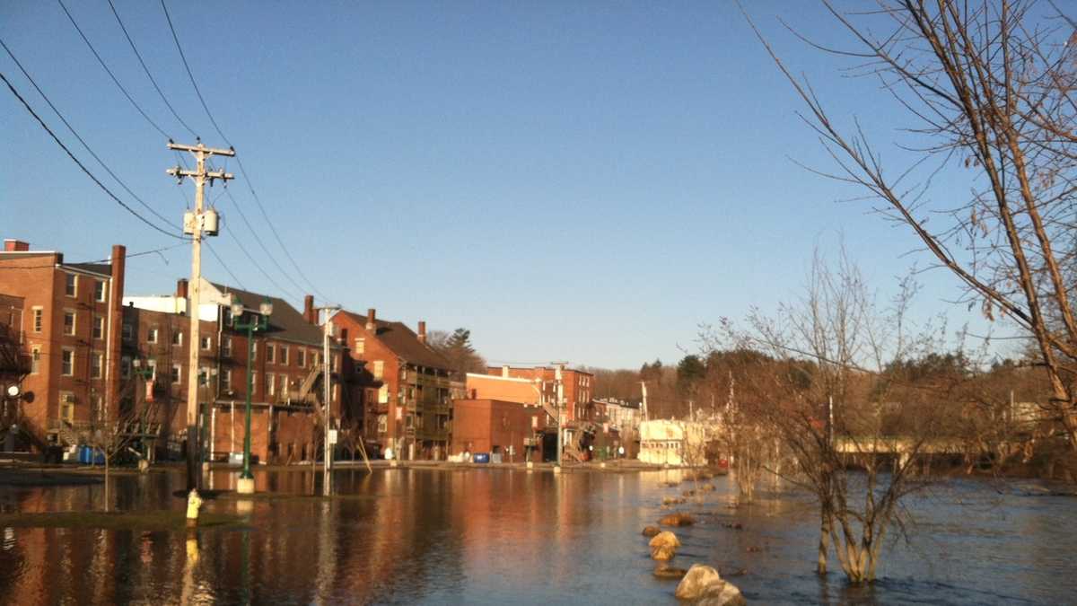 Photos Flooding across Maine