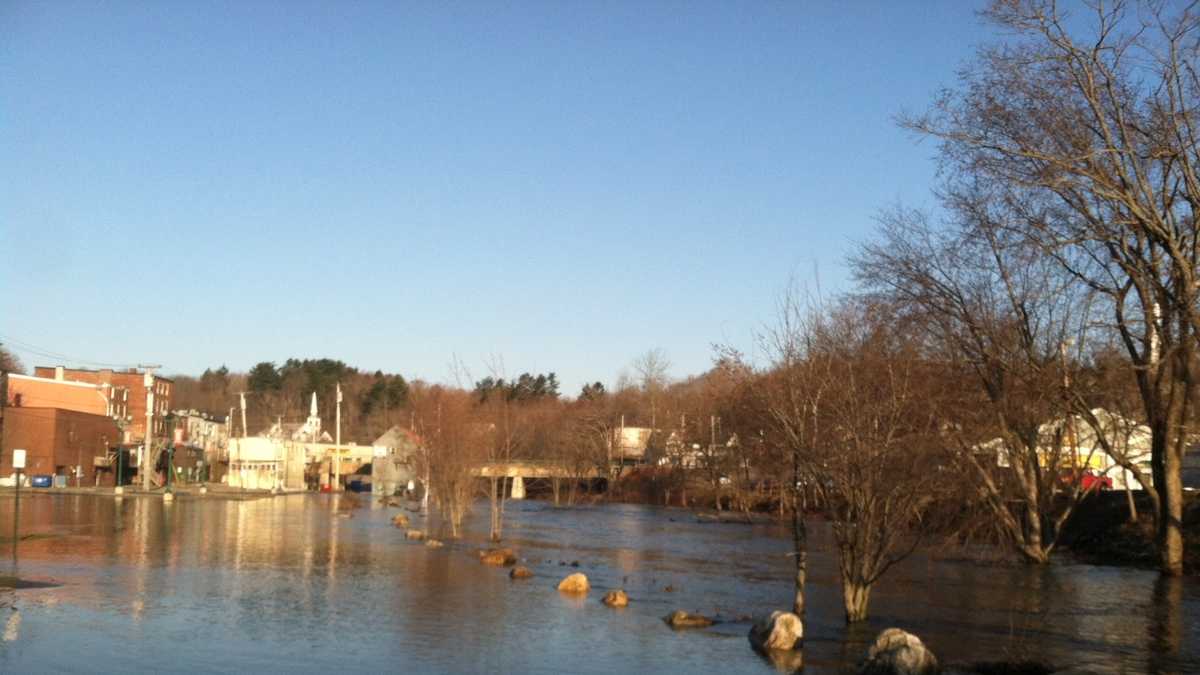 Photos Flooding across Maine