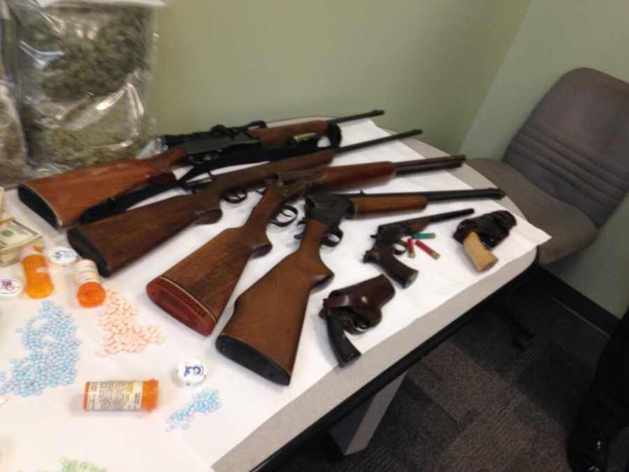 Photos Franklin County drug bust