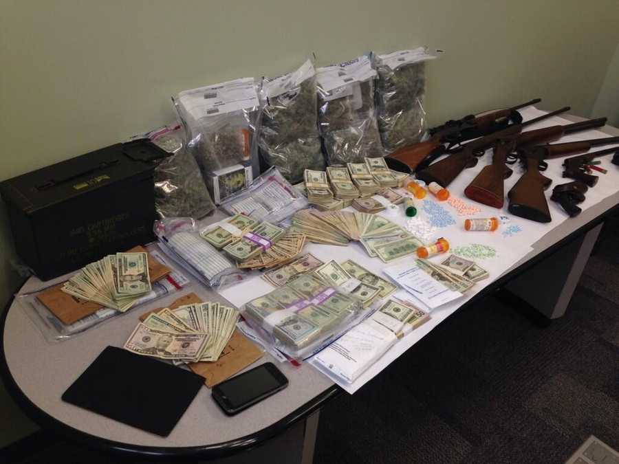 Photos Franklin County drug bust