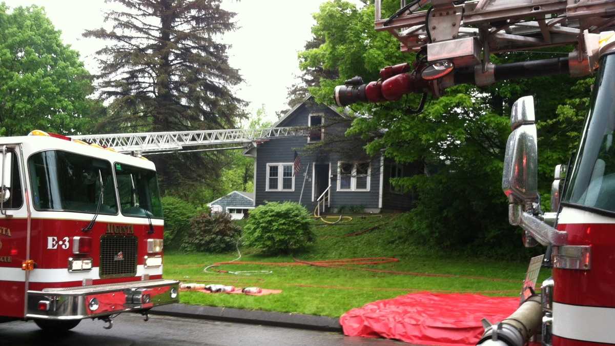 Photos Fire destroys Augusta home