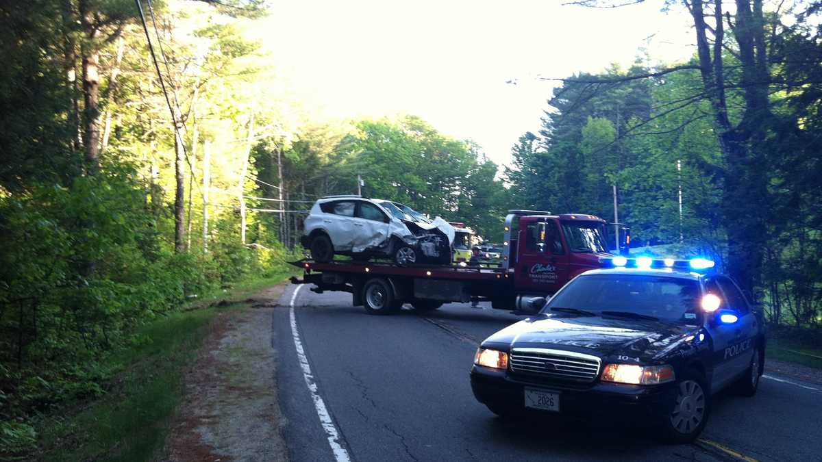 Driver in Westbrook crash charged with OUI, leaving the scene of accident
