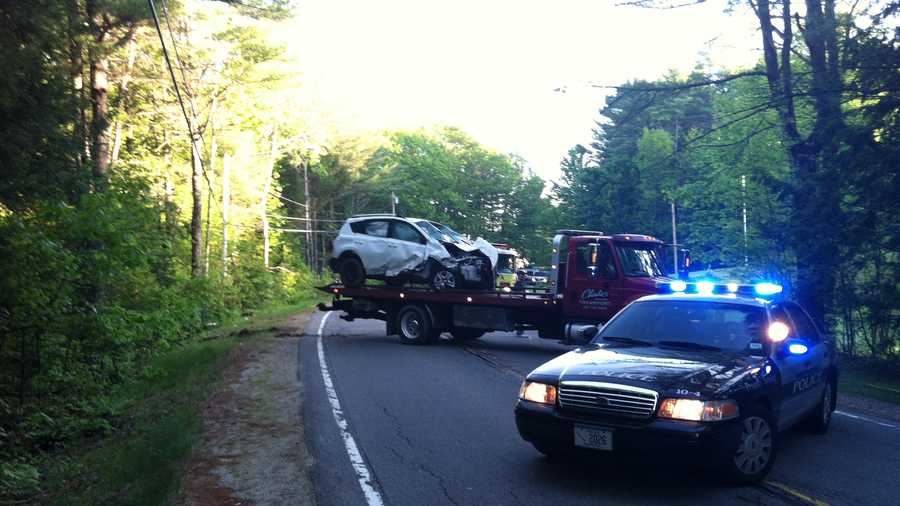 Driver in Westbrook crash charged with OUI, leaving the scene of accident