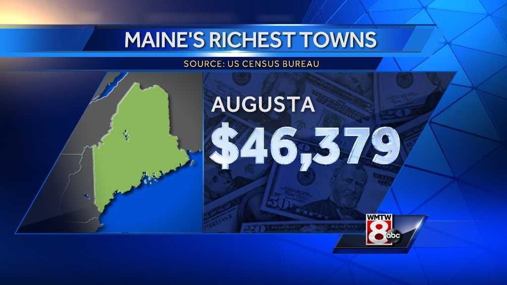 New Data Maine's Richest Towns