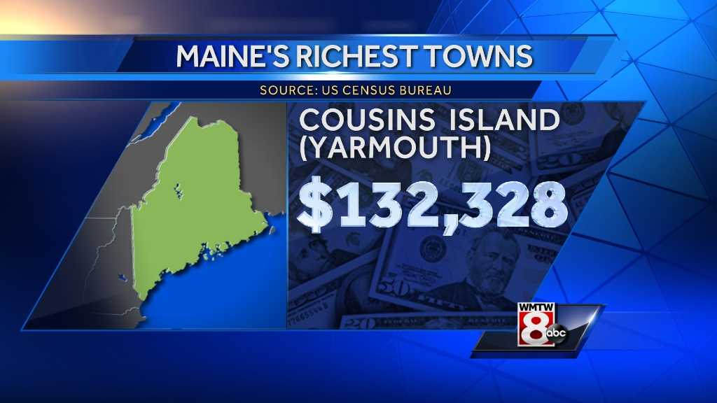 New Data Maine's Richest Towns