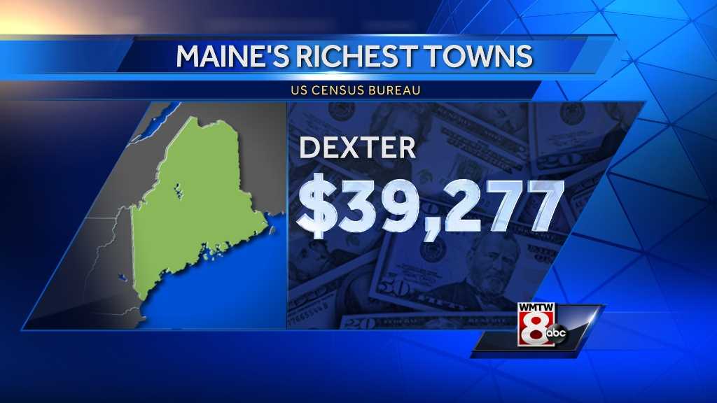 New Data Maine's Richest Towns