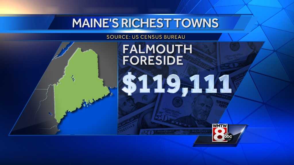 New Data Maine's Richest Towns