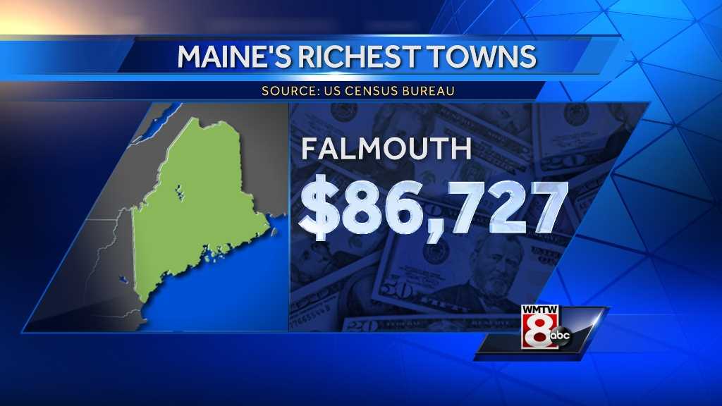 New Data Maine's Richest Towns