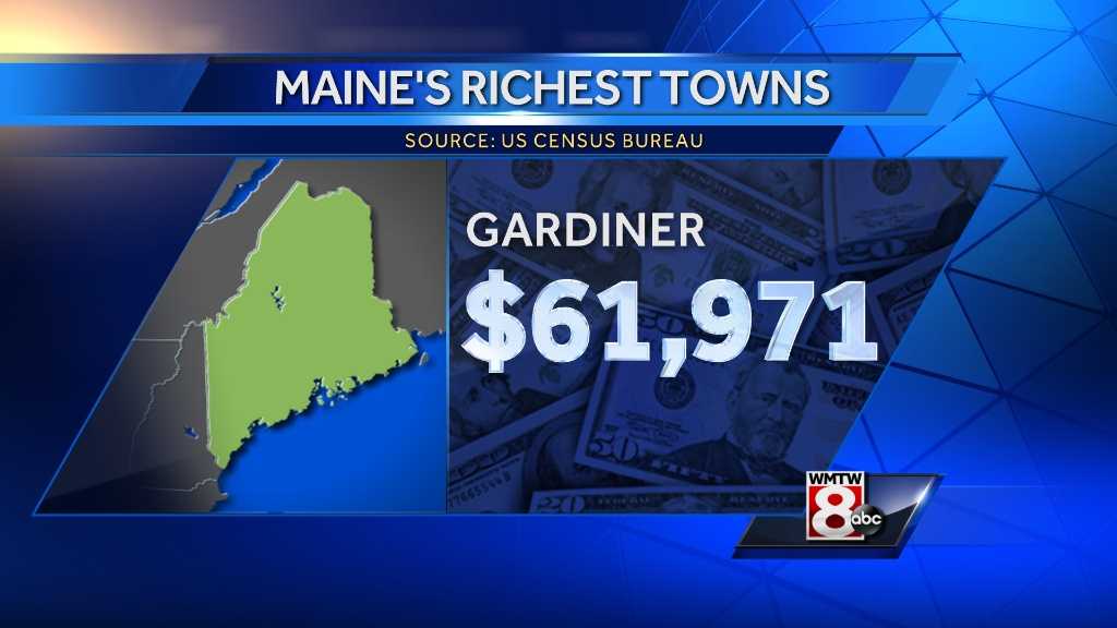 New Data Maine's Richest Towns