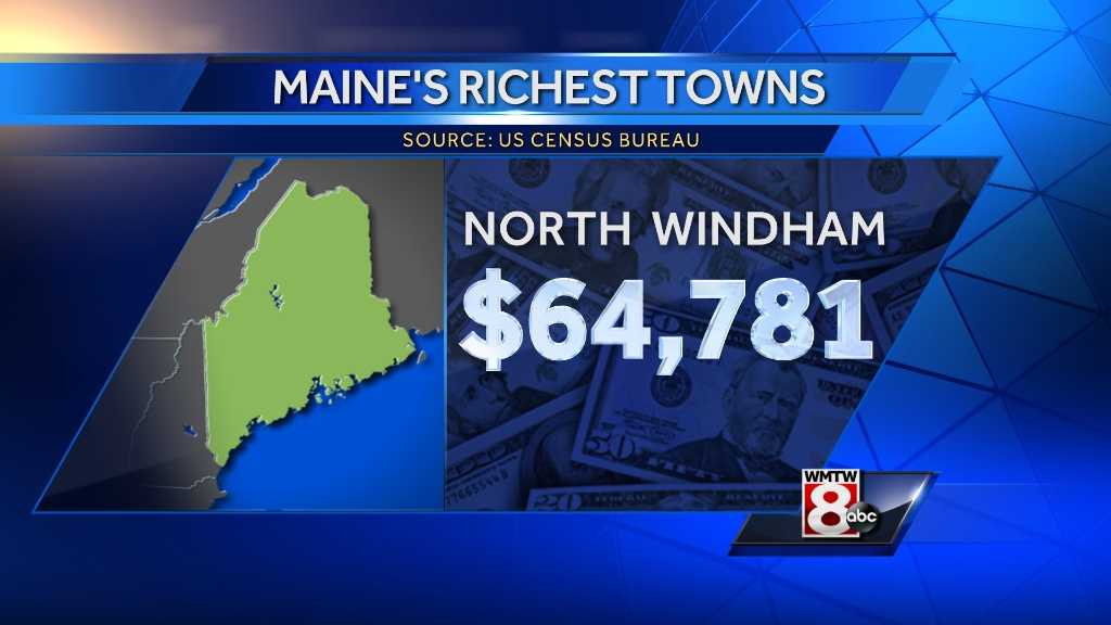 New Data Maine's Richest Towns