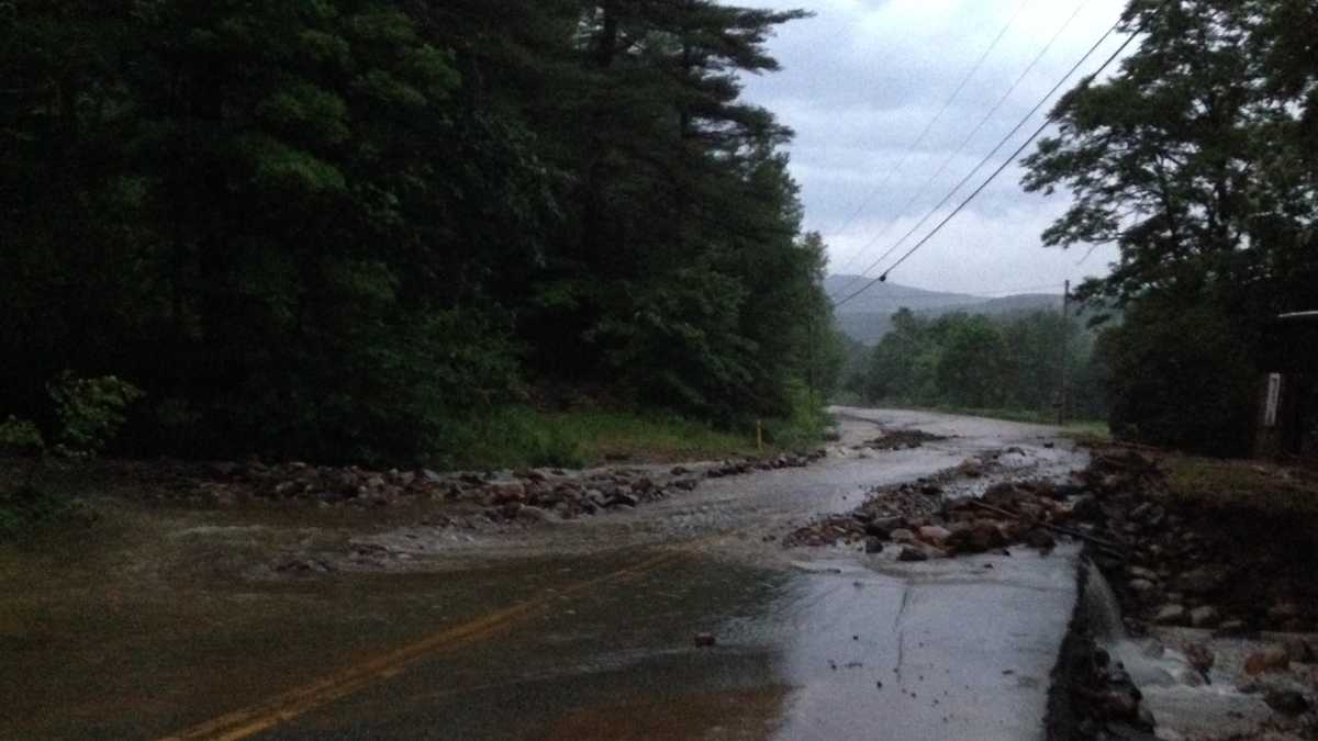Photos Thunderstorms cause damage across Maine