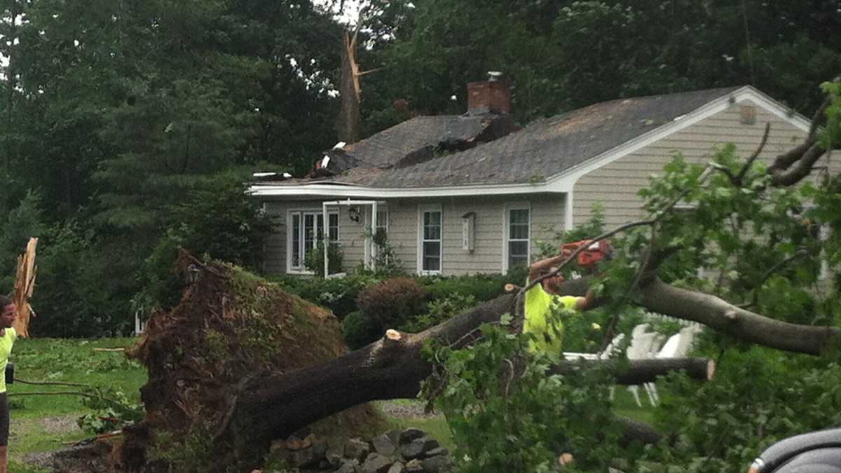 NWS confirms microburst caused damage in York