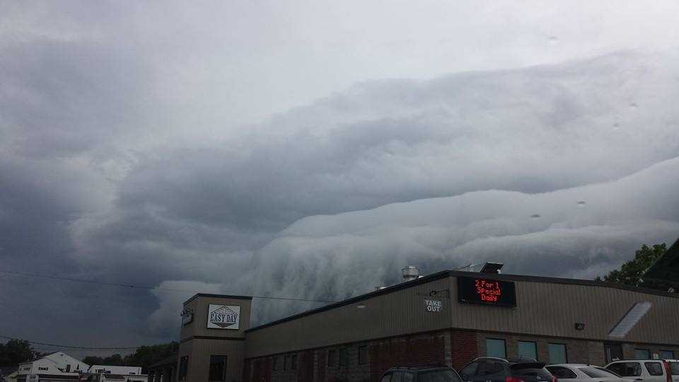 Photos: Strong Storms Bring Hail, Heavy Rain