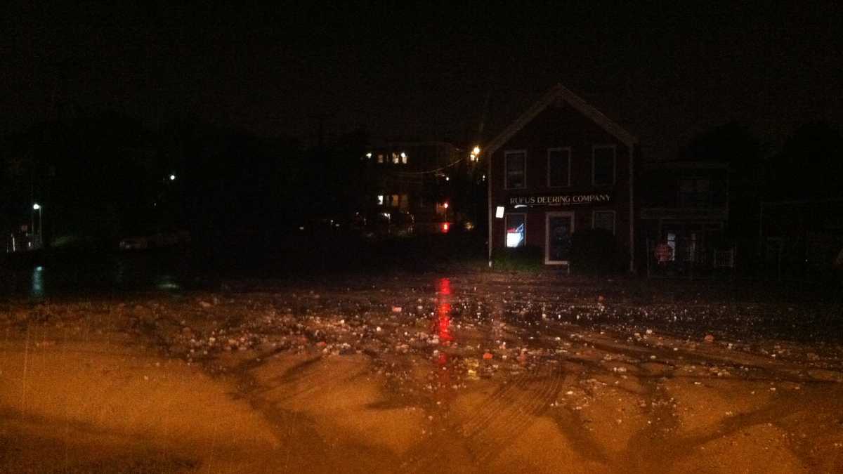 Photos Heavy rain soaks Maine