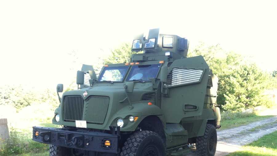 Maine police agencies getting more military surplus equipment