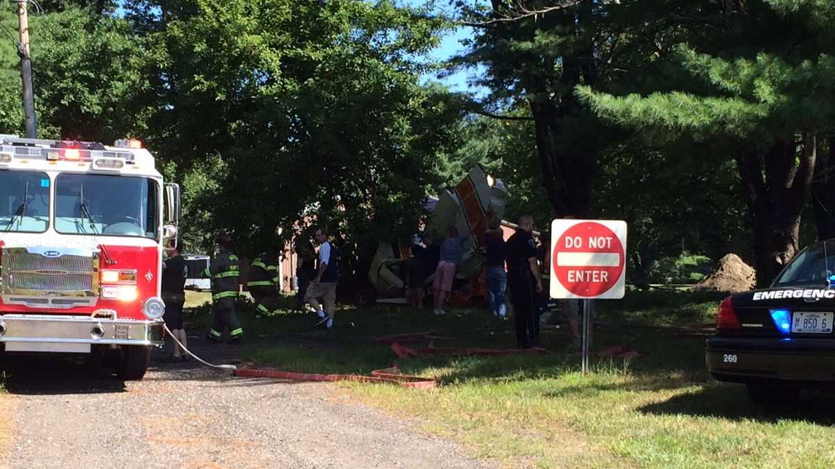 Photos: Two killed in NH plane crash