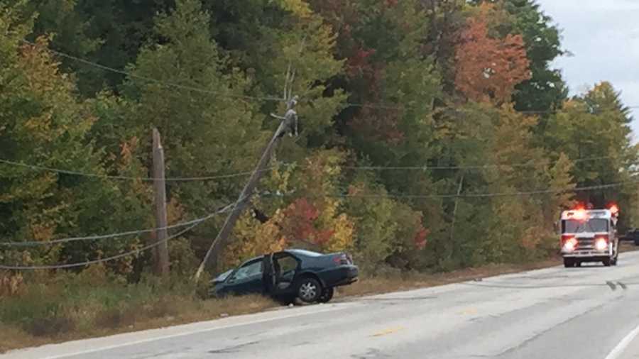 Crash closes Route 35 in Standish