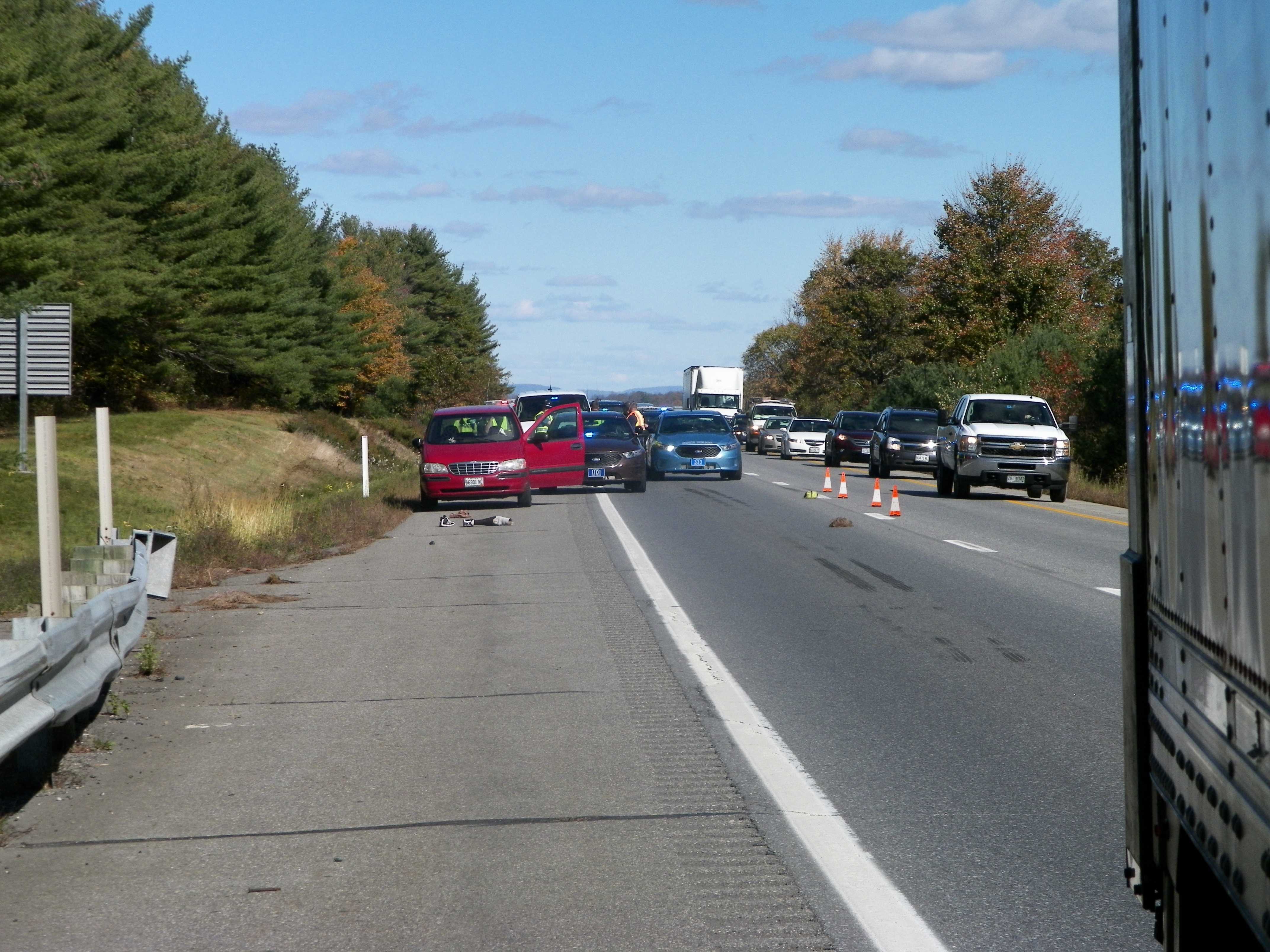 Woman Hit By Tractor-trailer On I-95