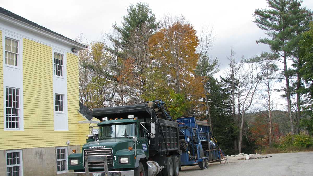 Photos Remains discovered at Maine town hall