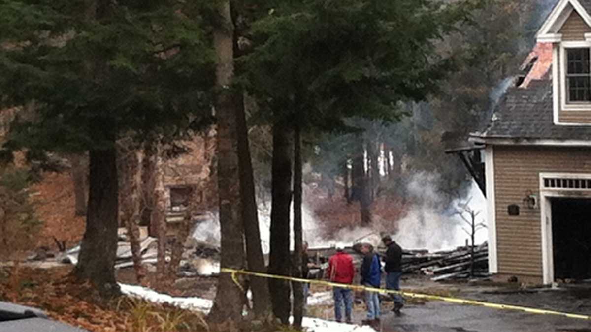 Inverness Road Fire in Falmouth