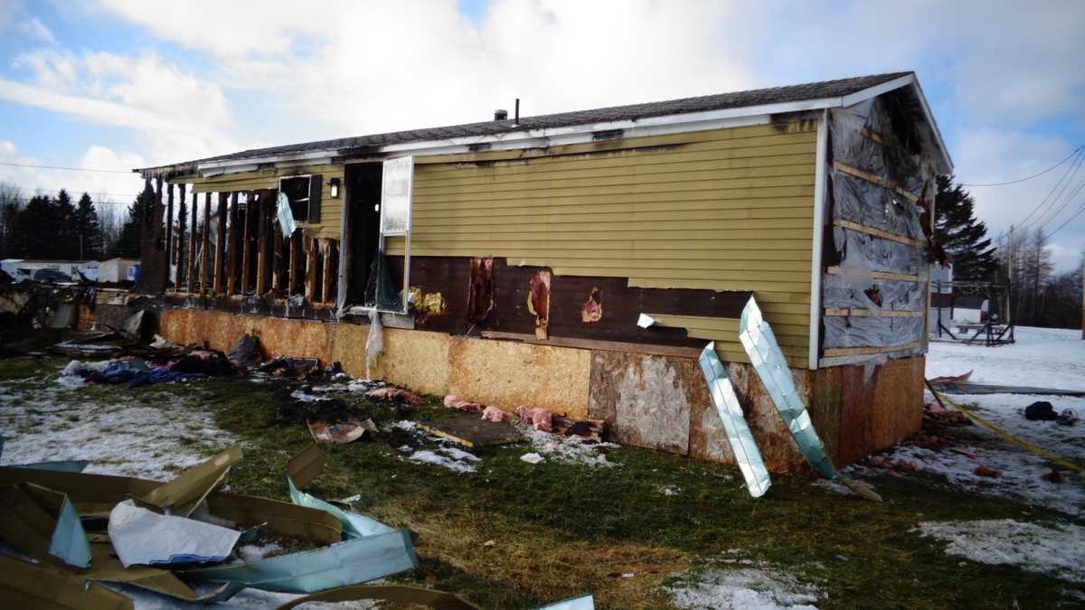 Photos Four killed in northern Maine fire