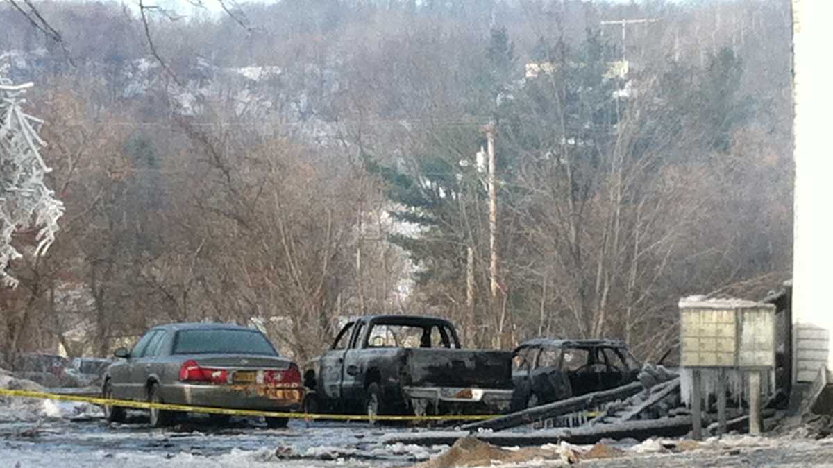 Photos Crews battle massive Augusta fire