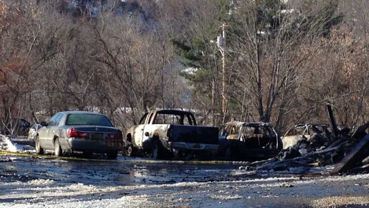 Photos Crews battle massive Augusta fire