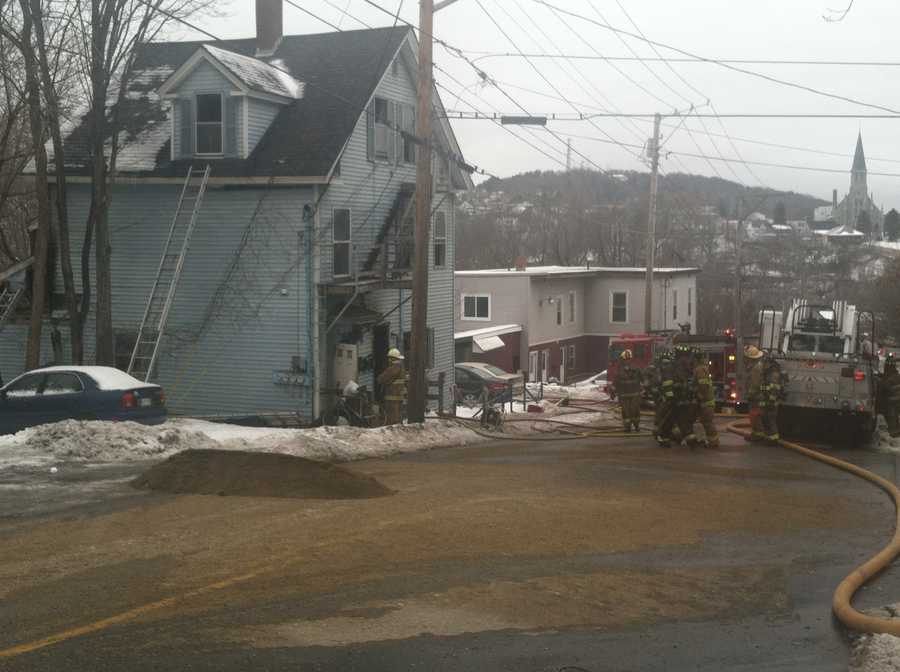 Photos Augusta fire destroys State Street building