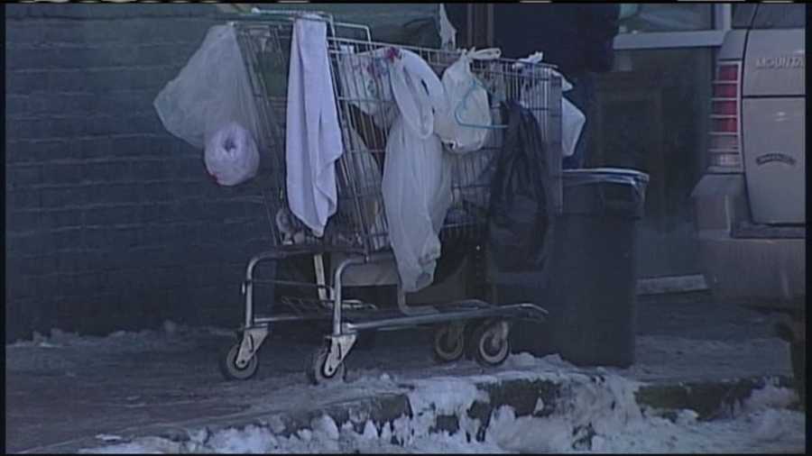 Homeless shelters in Portland are getting set for an influx of people Wednesday, as temperatures fall well below freezing.
